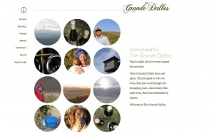 a sneaky peeky at our new website